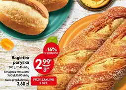 Żabka Bagietka paryska Żabka oferta
