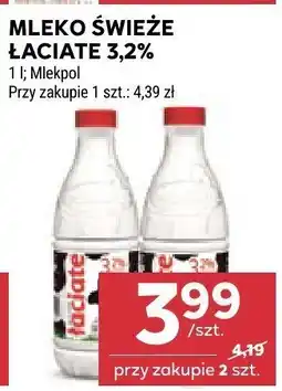 Stokrotka Mleko świeże Łaciate 3,2% Mlekpol oferta