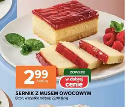 Stokrotka Sernik z musem owocowym Bizon oferta
