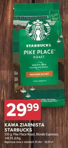 Stokrotka Kawa ziarnista Starbucks Pike Place Roast, Blonde Espresso oferta