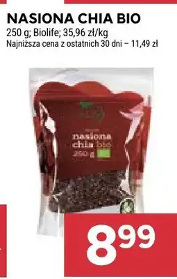 Stokrotka Nasiona chia bio Biolife oferta