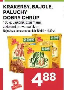 Stokrotka Krakersy, bajgle, paluchy Dobry Chrup z ziarnami prowansalskimi oferta