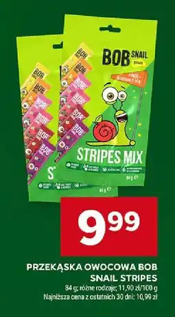 Stokrotka Przekąska owocowa Bob Snail Stripes oferta