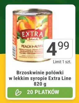 Stokrotka Brzoskwinie połówki w lekkim syropie Extra Line 820g oferta