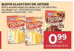 Stokrotka Budyń klasyczny Dr. Oetker wszystkie rodzaje oferta