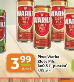 Gama Piwo Warka Złoty Pils oferta