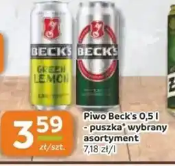 Gama Piwo Beck's oferta
