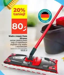 Dealz Wiadro z mopem Vileda Ultramax oferta