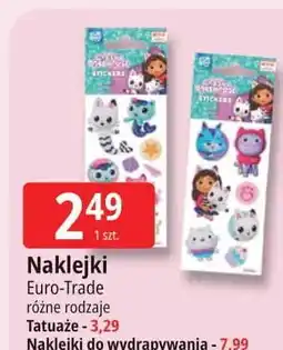E.Leclerc Naklejki do wydrapywania Euro-Trade oferta