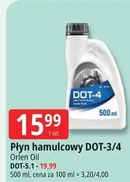E.Leclerc Płyn hamulcowy dot-5.1 Orlen Oil oferta