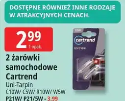 E.Leclerc Żarówki samochodowe 5w Cartrend oferta