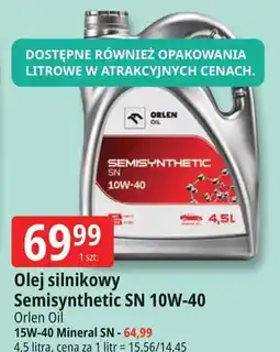 E.Leclerc Olej silnikowy platinum classic mineral 15w-40 Orlen Oil oferta