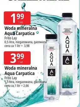 E.Leclerc Woda gazowana Aqua Carpatica oferta