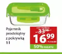 Stokrotka Pojemnik prostokątny z pokrywką oferta