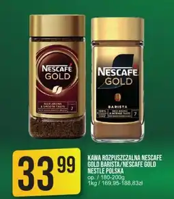 Market Jan Kawa rozpuszczalna Nescafe Gold Barista/Nescafe Gold oferta
