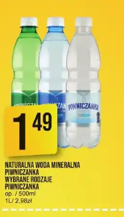 Market Jan Naturalna woda mineralna Piwniczanka oferta