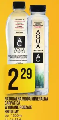 Market Jan Naturalna woda mineralna Carpatica oferta