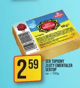 Market Jan Ser topiony Złoty Emmentaler Sertop oferta
