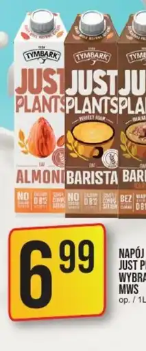 Market Jan Napój owsiany Tymbark Just PlantsNapój roślinny Tymbark Just Plants oferta