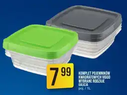 Market Jan Komplet pojemników kwadratowych Viggo Galicja oferta