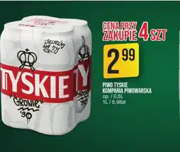 Market Jan Piwo Tyskie oferta