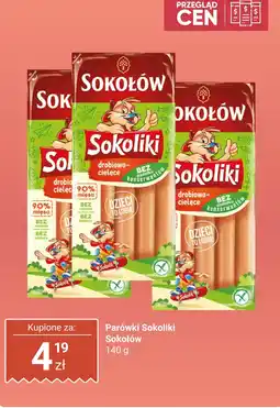 Dino Parówki Sokoliki Sokołów drobiowo-cielęce oferta