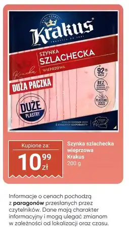Dino Szynka szlachecka wieprzowa Krakus oferta