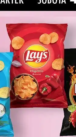 Biedronka Chipsy Lay's papryka oferta