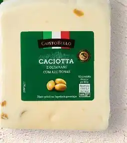 Biedronka Ser Caciotta Gusto Bello z oliwkami oferta