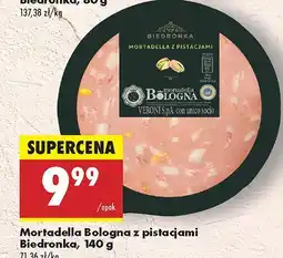 Biedronka Mortadella Bologna z pistacjami Biedronka oferta