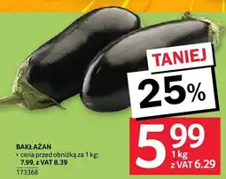Selgros Bakłażan Selgros oferta