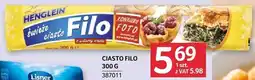 Selgros Ciasto filo Henglein 300g oferta