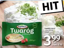 Selgros Twaróg półtłusty 250g Piątnica oferta