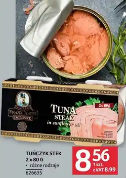 Selgros Tuńczyk stek 2x80g Selgros oferta