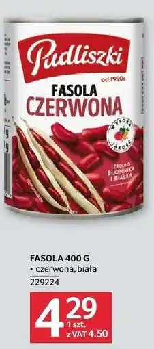 Selgros Fasola czerwona 400g Pudliszki oferta