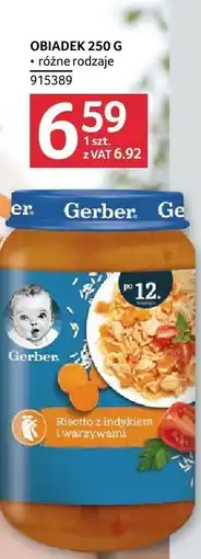 Selgros Obiadek Gerber 250g oferta