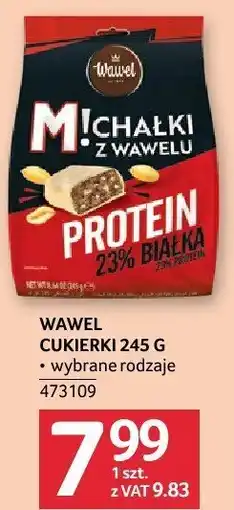 Selgros Cukierki Michalki w waflu protein Wawel oferta