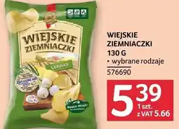 Selgros Chipsy Wiejskie ziemniaczki Selgros oferta