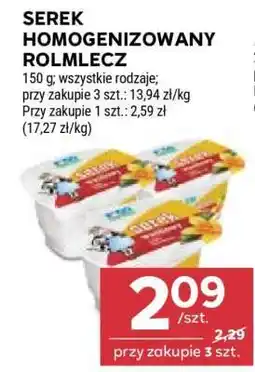 Stokrotka Market Serek homogenizowany Rolmlecz oferta