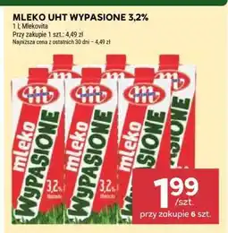 Stokrotka Market MLEKO UHT WYPASIONE 3,2% oferta