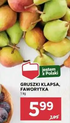 Stokrotka Market Gruszki Klapsa, Faworytka oferta