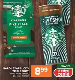 Stokrotka Market Napój Starbucks Tripleshot oferta
