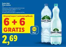 Lidl ŻYWIEC ZDRÓJ Woda źródlana oferta
