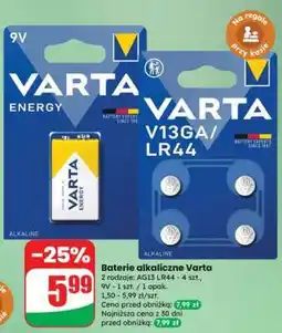 Dino Baterie alkaliczne Varta oferta