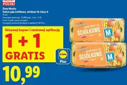 Lidl Złota Nioska Świeże jaja ściółkowe, wielkość M, klasa A oferta