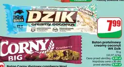 Dino Baton proteinowy creamy coconut WK Dzik oferta