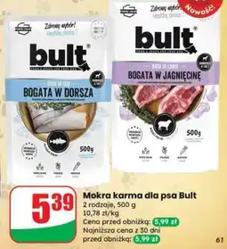 Dino Mokra karma dla psa Bult oferta