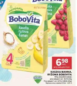 Stokrotka Market Kaszka manna, ryżowa BoboVita oferta