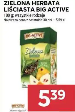 Stokrotka Market Zielona Herbata Liściasta Big Active oferta