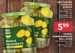 Stokrotka Market OGÓRKI HAMBURGEROWE WELL DONE oferta